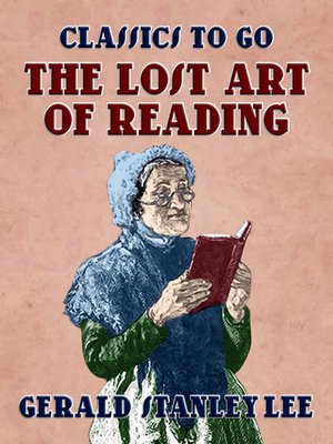 cover image of The Lost Art of Reading